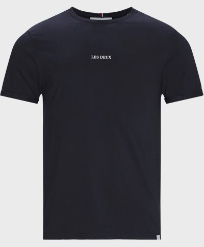 Les Deux T-shirts LENS T-SHIRT LDM101118 SS23 Blå